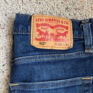 Levi's 512 Men's Dark Blue Slim Jeans